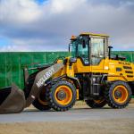 Flexible 3 Ton Wheel Loader Shovel For Agriculture Garden Construction