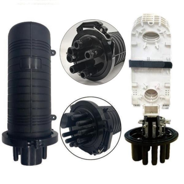 Outdoor FTTH 12 Core IP68 Fiber Optic Connector Box for Splice Closure