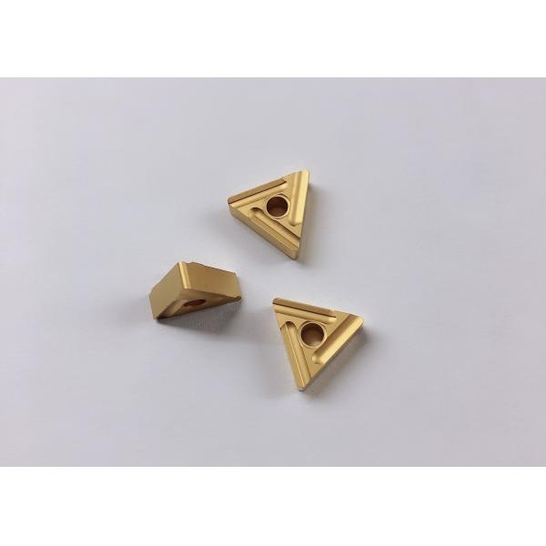 Ruiyou Rigid CNC Machine Insert Heat Resistant Yellow Color High Performance