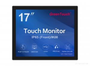5 / 4 17 Inch Open Frame Touch Screen Monitor For Pc With VGA / DVI / USB