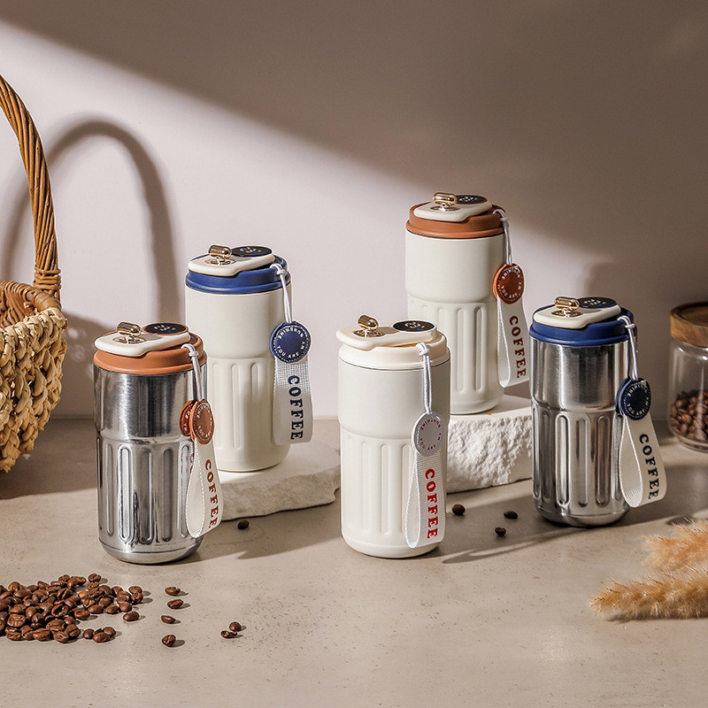420ml Stainless Steel Temperature Display Water Cup with 6-12h Insulation