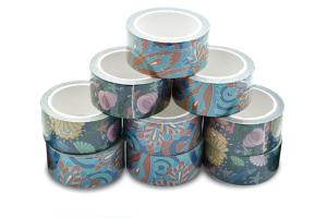 Wholesale Wholesale Custom Printed Washi Tape Special Ink Ocean Designs Adhesive Paper Tape Masking Tape from china suppliers
