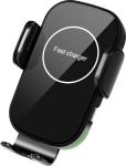 15W Wireless Charger Automatic Clamping Car Mount Phone Holder QI Fast Charging