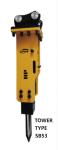 2 Ton-3.5 Ton Excavator Hydraulic Breaker Attachment For Sany Doosan Lonking53
