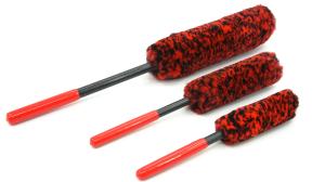 Wholesale Superfine Fiber Car Detailing Brush Set Bendable Three Pieces from china suppliers