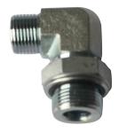 90 Degree Hydraulic Pipe Fittings Elbow Metric Threaded Stud Ends ISO 6149 1CH9