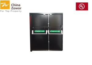 Wholesale Galvanized Steel 30/60/90mins Powder Coated Pre-hung Exterior Fire Rated Safety Door from china suppliers