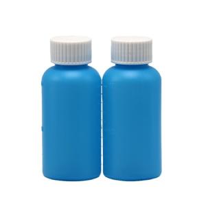 Wholesale 100ML PET Amber/Blue Maple Cough Syrup Oral Liquid Bottle with CRC Cap and Heat Seal from china suppliers