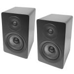 Compact 2 Way Bookshelf Speakers 4 Inch Surround Sound Woofer Speakers For Home