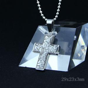 Wholesale Fashion Top Trendy Stainless Steel Cross Necklace Pendant LPC10 from china suppliers