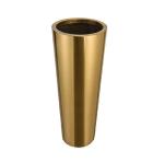 Custom gold metal wedding flower stand pot wedding decoration