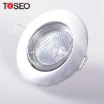 6W Recessed Downlight Fixtures GU10 90mm Cut Out Diameter For Living Room