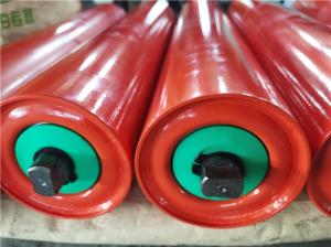 Wholesale Power Station Q235 Belt Conveyor Rollers , Carrying Idler Roller from china suppliers
