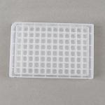0.5 Ml Square Well Conical Bottom 96 Deep Well Plate Medical Grade Polypropylene