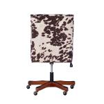 Velvet Ergonomic Folding Office Chair Adjustable Backrest Salon Hairdressing