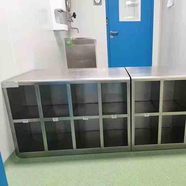 Stainless Steel 30KG Step Over Bench Dustfree Stainless Steel Cleanroom