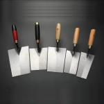 Black Wooden Handle High Carbon Hardened Tempered Steel Pointing Masonry