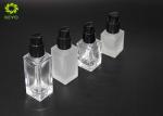 Clear / Frosted Glass Cosmetic Packaging Serum Bottle 15ml 20ml 30ml 40ml