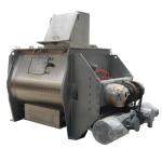 11KW Twin Shaft Paddle Mixing Equipment For Plastic Mixing CE Certificate