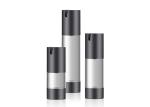 Plastic 1 Oz Airless Pump Bottle Personal Care Essence Cream Bottle