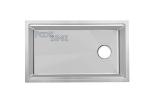 Polished Kitchen Workstation Sink 16G 32 Inch Sound Deadening Insulation