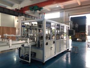 Wholesale 7.5KW Convey Belt Facial Tissue Machine , 40 Packs / Min Tissue Paper Production Machine from china suppliers