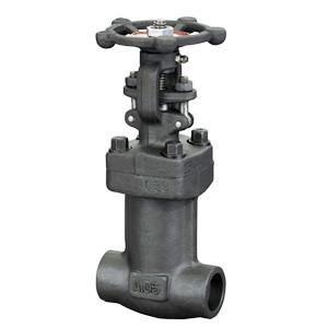 Risng Stem Bellow Seal Globe Valve , Socket Weld Globe Valve 1/4 - 3 Inch NPT