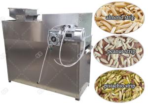 Wholesale Henan GELGOOG Nut Cutter Machine Stripping Peanut Almond Slivering Machine High Speed from china suppliers