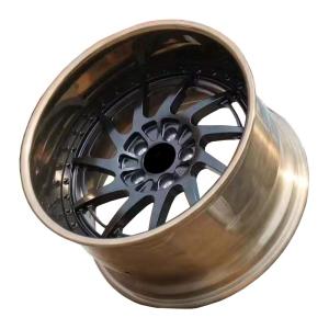 Wholesale Two pieces custom deep rims for car 18 19 20 21 22 inch alloy wheels forged car wheels from china suppliers