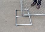 Galvanized Temporary Chain Link Fence Panels For Major Public Events