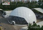 Steel Frame PVC Cover Geodesic Dome Tent Ball shape For 360 Projection