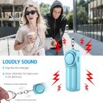 Alarma defensa personal Women Girls Kids Elderly Night Walker's portable