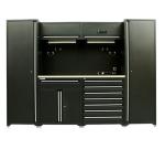 2024 Car Repair Tool Cabinet with 5 Inch PU Casters and Durable Stainless Steel