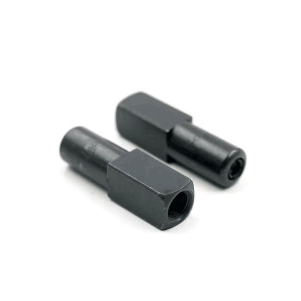 Explosion Proof Flat Grease Nipple Nozzle 4 Jaw Coupler For Concrete Crack Repair