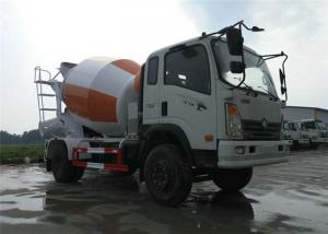 Wholesale Mobile Concrete Mixer Truck 4x2 6 Wheels 6m3 Cement Mixer Drum For Sinotruk from china suppliers