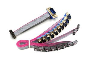 Wholesale 2.54 IDC To D-SUB 10 Pins IDC Ribbon Cable from china suppliers