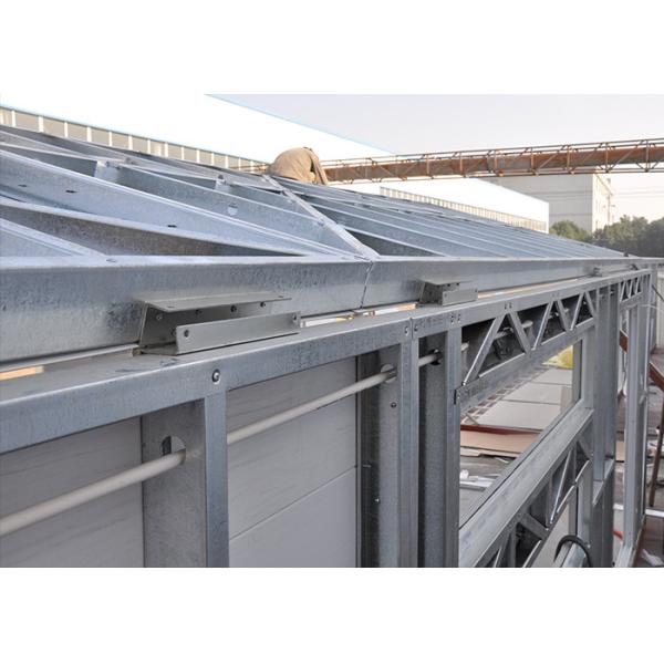 Light Steel Frame Prefabricated Homes Hurricane Resistant Fast Assemble House Kits With Folding System