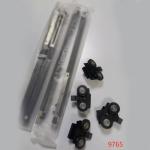 Shower room bathroom glass door accessories wheel buffer
