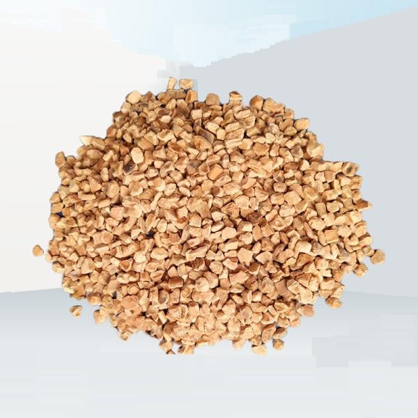Polishing filter sewage treatment cosmetics polishing sanding sandblasting rust removal of walnut shell particle