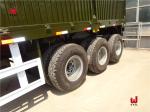 Tri Axles Truck Semi Trailers 60t Horse Livestock Trailers