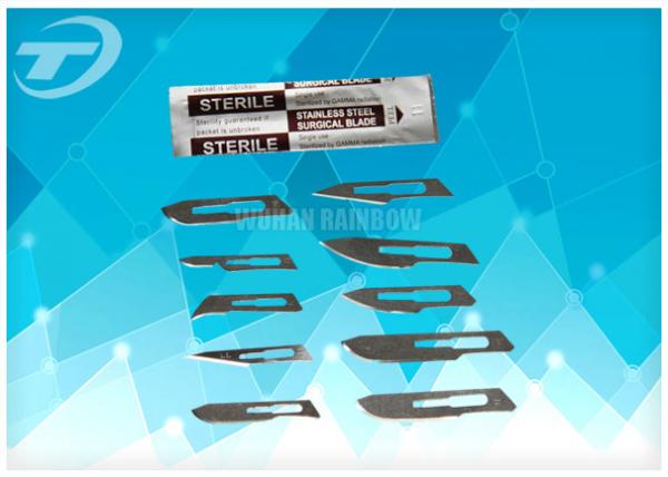 Medical Disposable Products By Gamma Radiation / Stainless Steel Surgical Blade