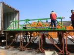 Building qtz125 Tower Crane with VFD Control Undercarrige Foundation