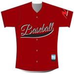 Full Button Front Custom Baseball Shirts , 300gsm Mens Baseball Clothes