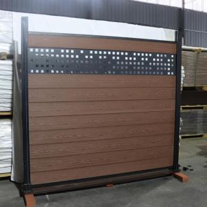 Wholesale Wood Plastic Composite Wpc Fence Panels Waterproof Outdoor 180 * 25mm from china suppliers