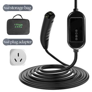 Wholesale E-MINGZE charging station 11kw level 2 mobile ev charger ac ev car charger portable mobile ev charger from china suppliers