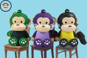 Wholesale Lovely Monkey PVC Cartoon USB Flash Drives from china suppliers