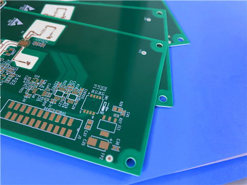 6-Layer multi Hybrid PCB with RO4350B and High Tg FR-4 (S1000-2M) bulit on 10mil Laminate core with 0.035 copper weight