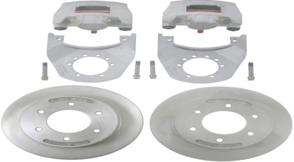 PCD 6*5.5'' 12'' Wheel Hub Trailer Disc Brakes RV Trailer Disc Brake Conversion
