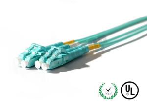 Wholesale 2 Core Multimode Fiber Optic Cable LC Connector Low Insertion Loss from china suppliers
