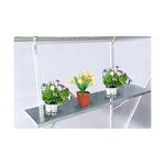 L120 X W30cm Aluminum Greenhouse Hanging Shelves 1.0mm